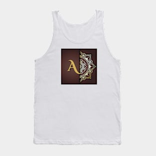 A - Mandala Monogram Tank Top